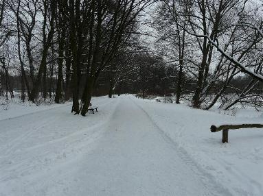 Bruno-Valentin-Weg im Winter
