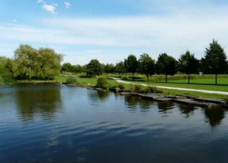 Der Teich im Kattenbrook-Park